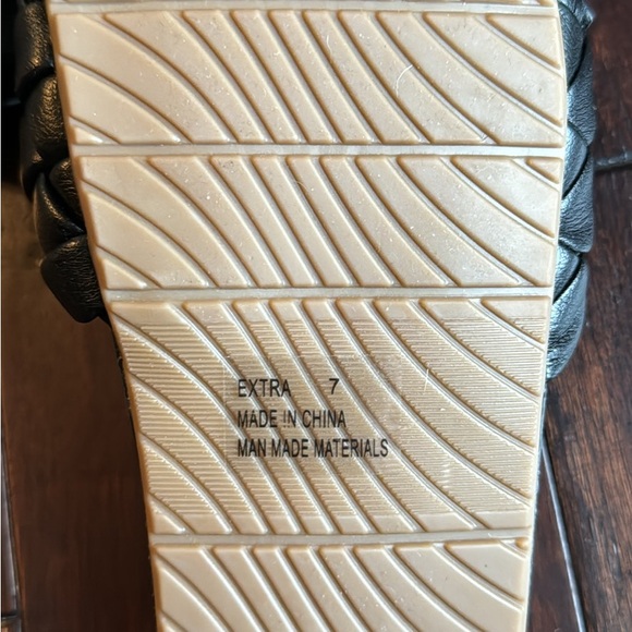 Corky black braided slides - Picture 2 of 2